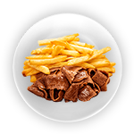 Chips & Donner Meat & Cheese 